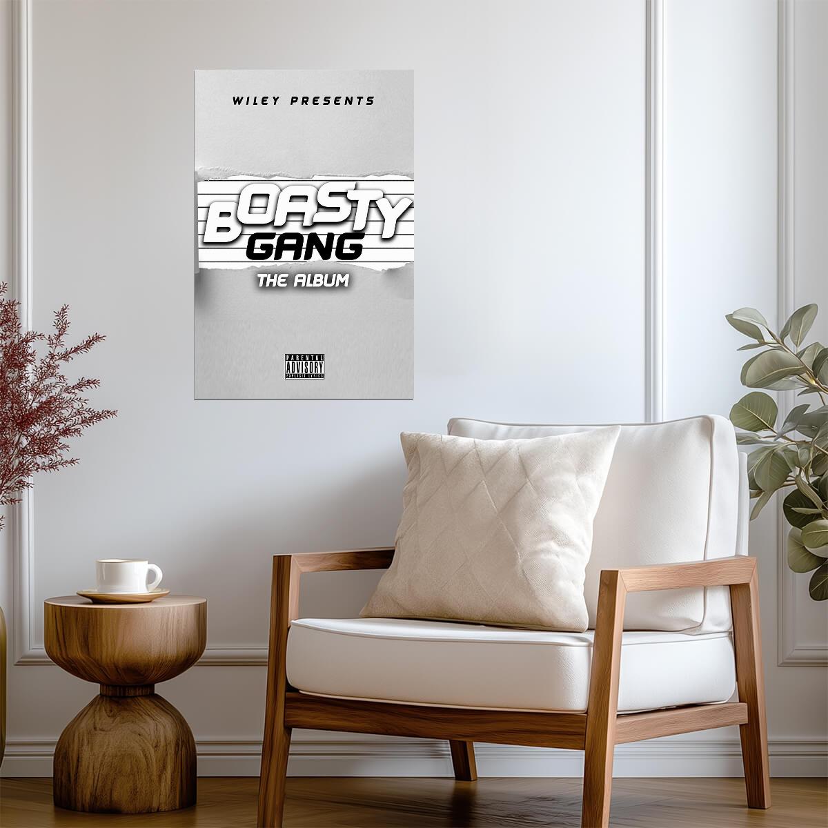 Wiley Boasty Gang | Album Cover Poster | Grime Wall Art