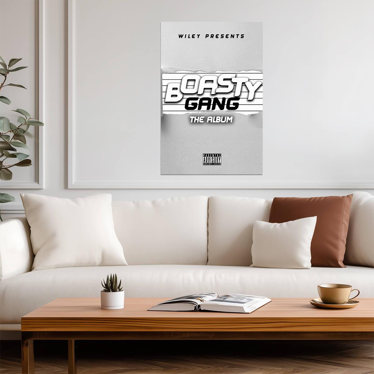 Wiley Boasty Gang | Album Cover Poster | Grime Wall Art