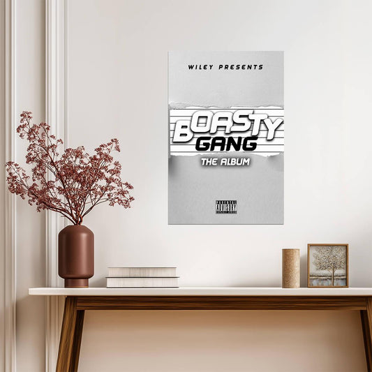 Wiley Boasty Gang | Album Cover Poster | Grime Wall Art