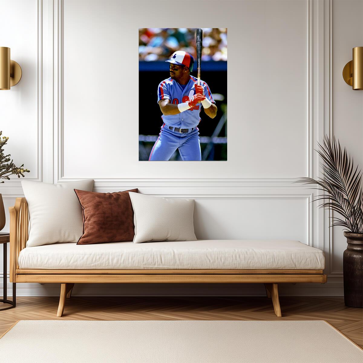 Tim Raines Montreal Expos | Vintage Player Photo | Baseball Hall of Fame Poster - Sports Poster