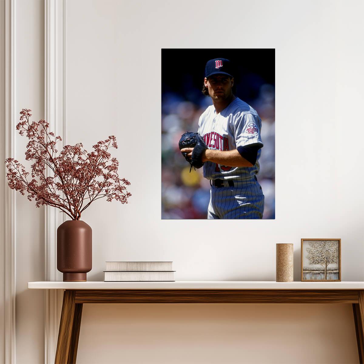 Scott Erickson Minnesota Twins | Vintage Pitching Photo | Baseball Player Poster - Sports Poster