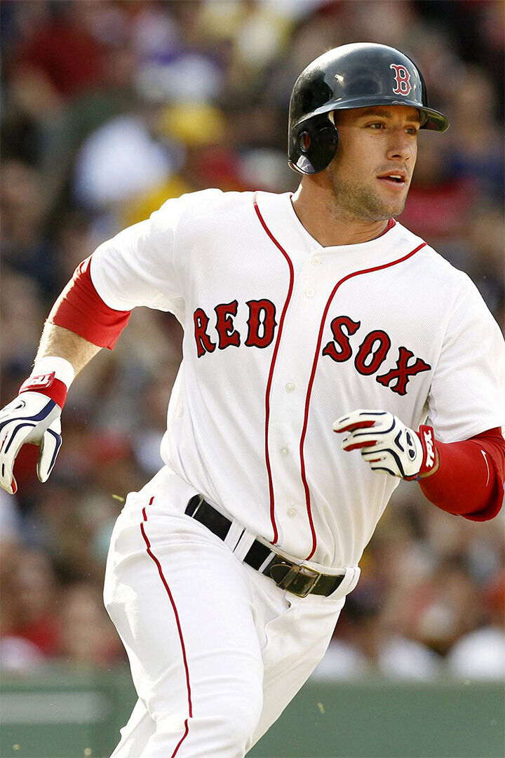 J.D. Drew Boston Red Sox | Game Action Photo | Baseball Player Poster - Sports Poster