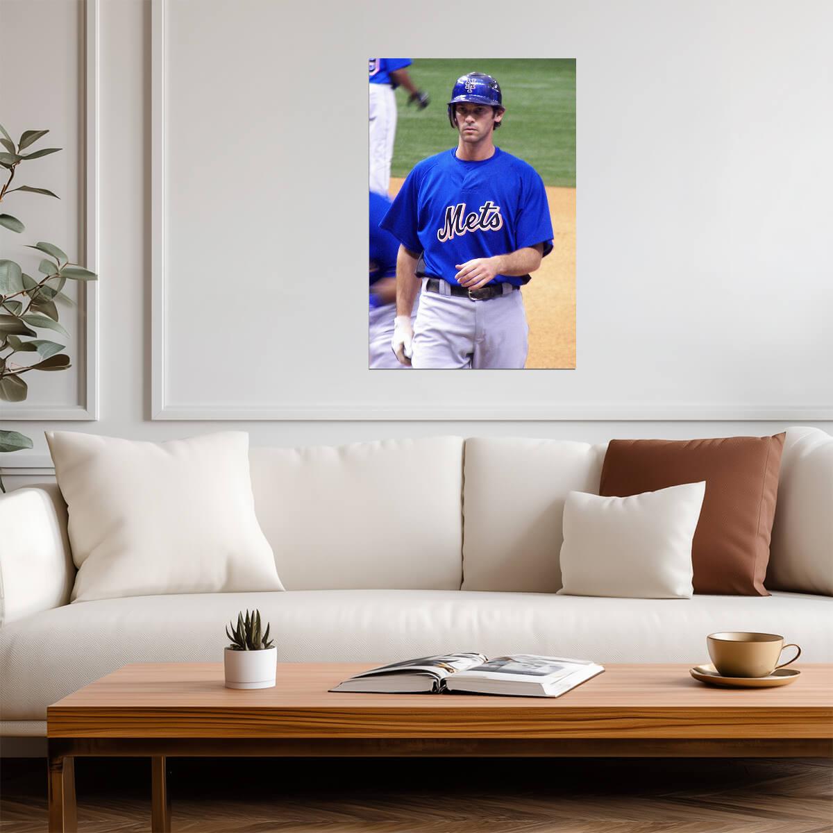 Shawn Green New York Mets | Game Day Photo | Baseball Player Poster - Sports Poster