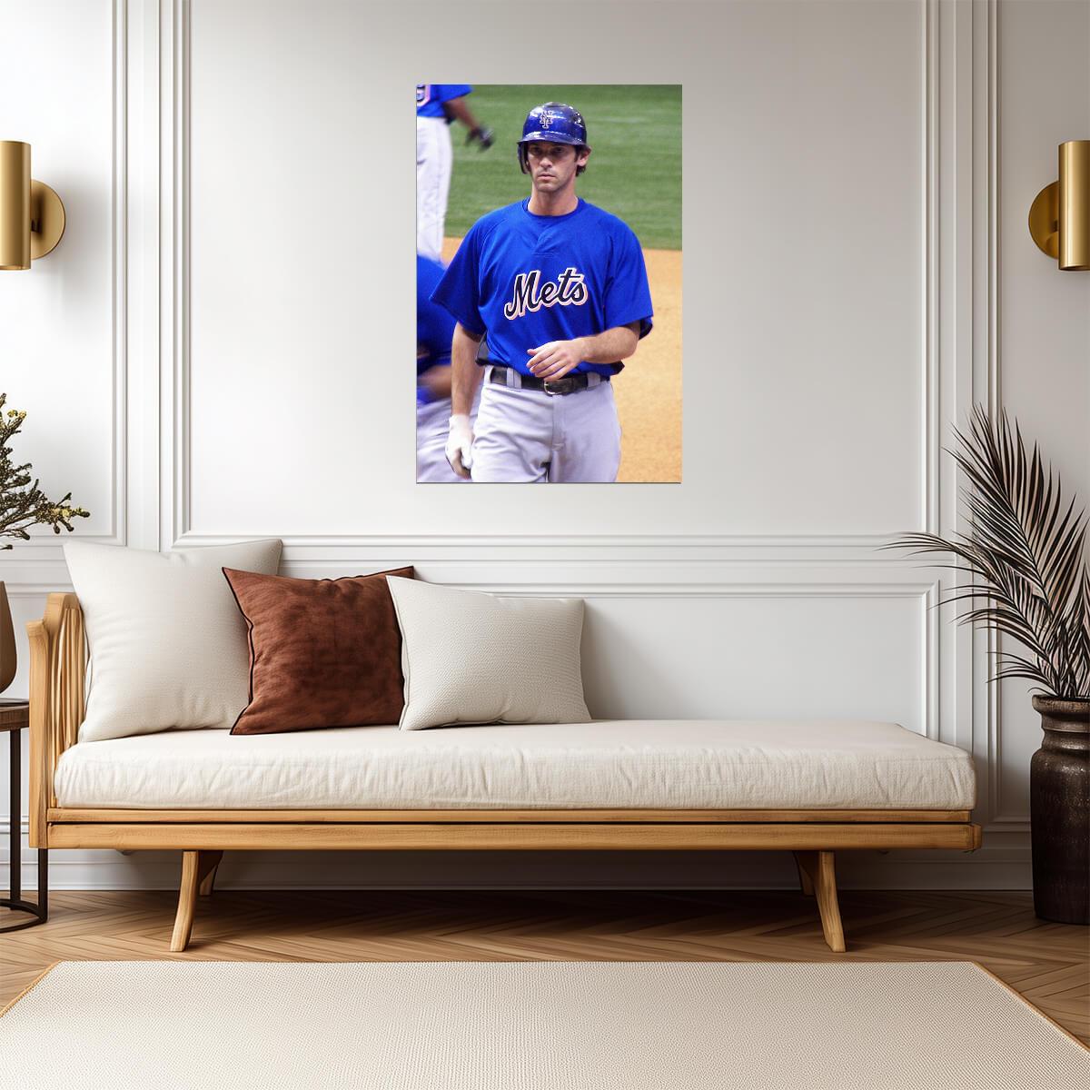 Shawn Green New York Mets | Game Day Photo | Baseball Player Poster - Sports Poster