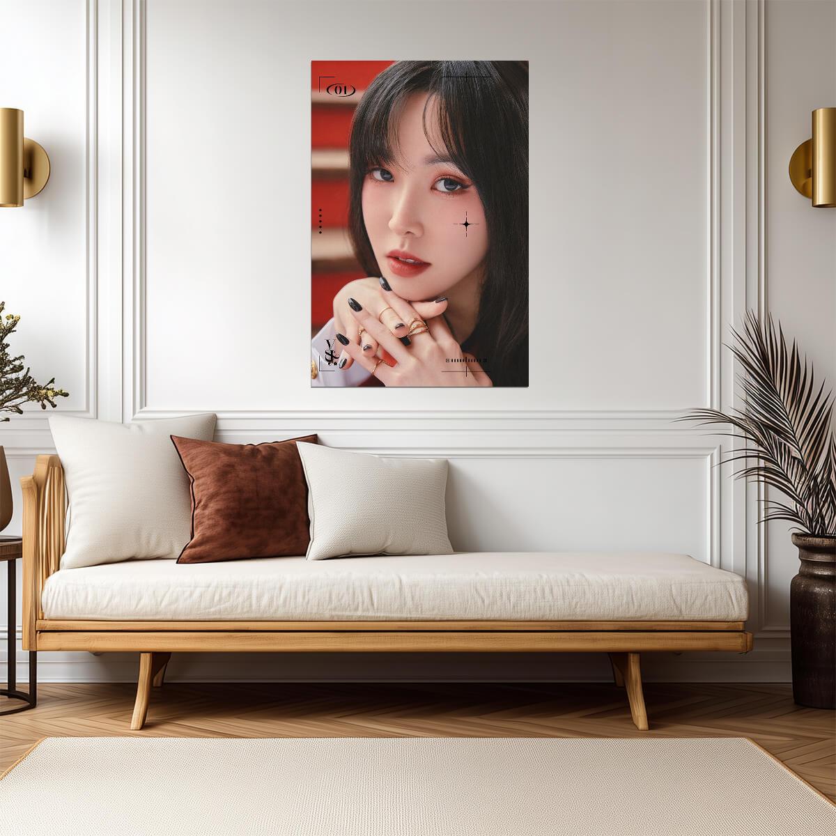 Yuju REC. | K-Pop Poster | Celebrity Wall Art