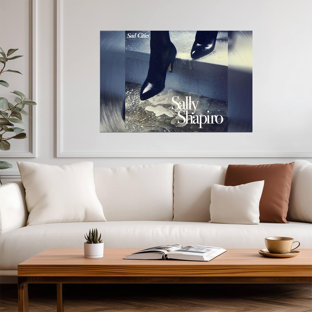 Sally Shapiro Sad Cities | Album Cover Poster | Synth-Pop Wall Art