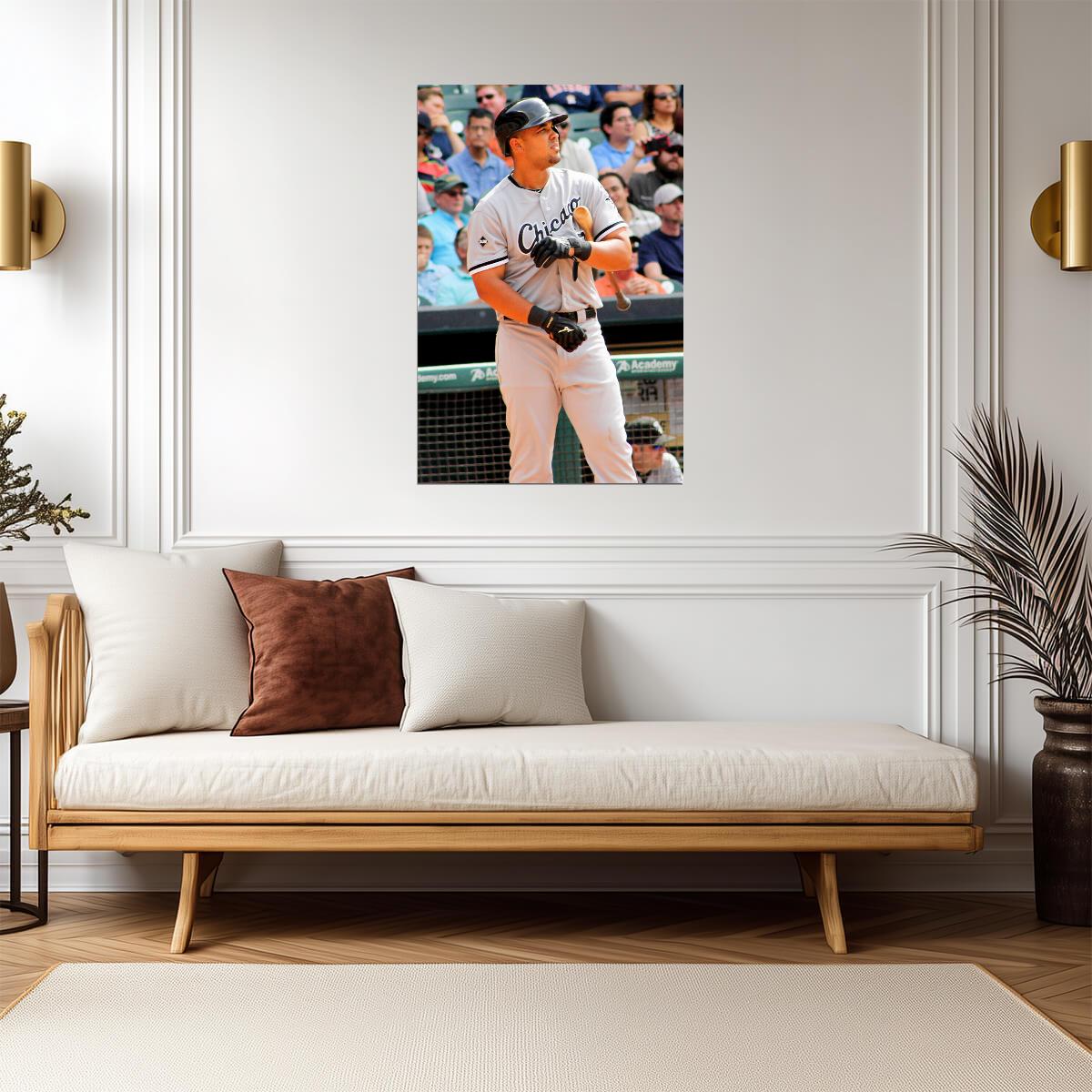 Jose Abreu Chicago White Sox | At Bat Stance | Baseball Player Poster - Sports Poster