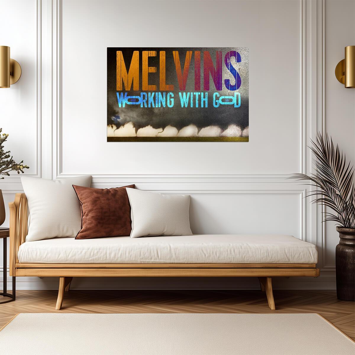Melvins Working With God | Album Cover Poster | Rock Music Wall Art
