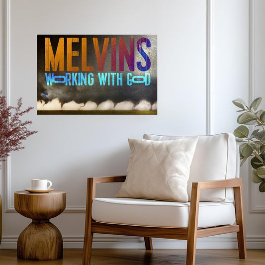 Melvins Working With God | Album Cover Poster | Rock Music Wall Art