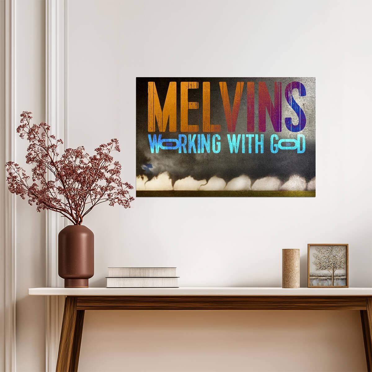 Melvins Working With God | Album Cover Poster | Rock Music Wall Art