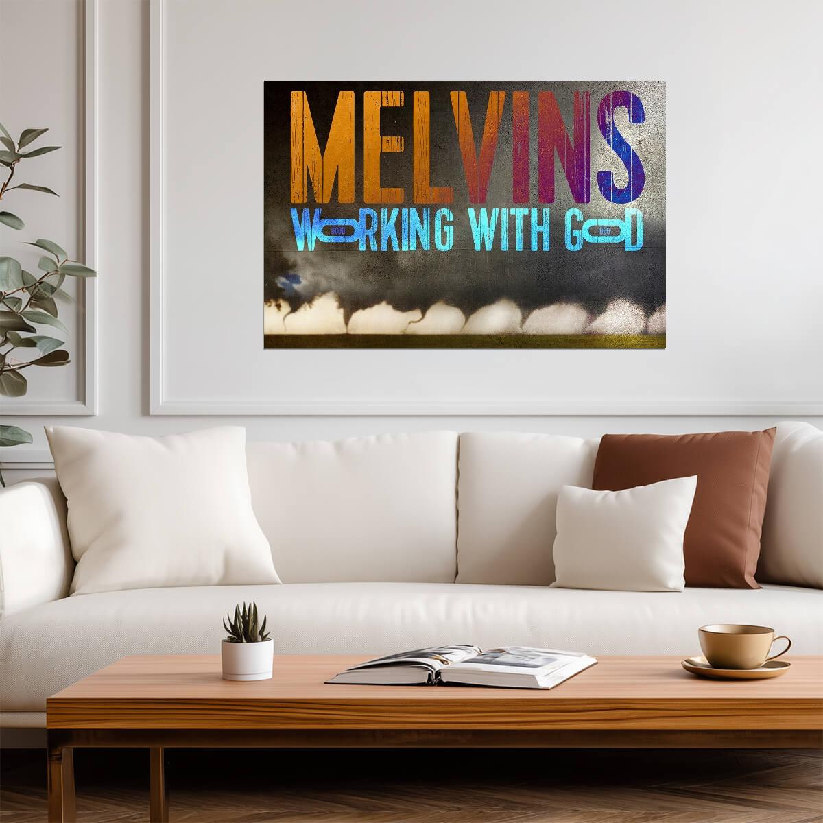 Melvins Working With God | Album Cover Poster | Rock Music Wall Art