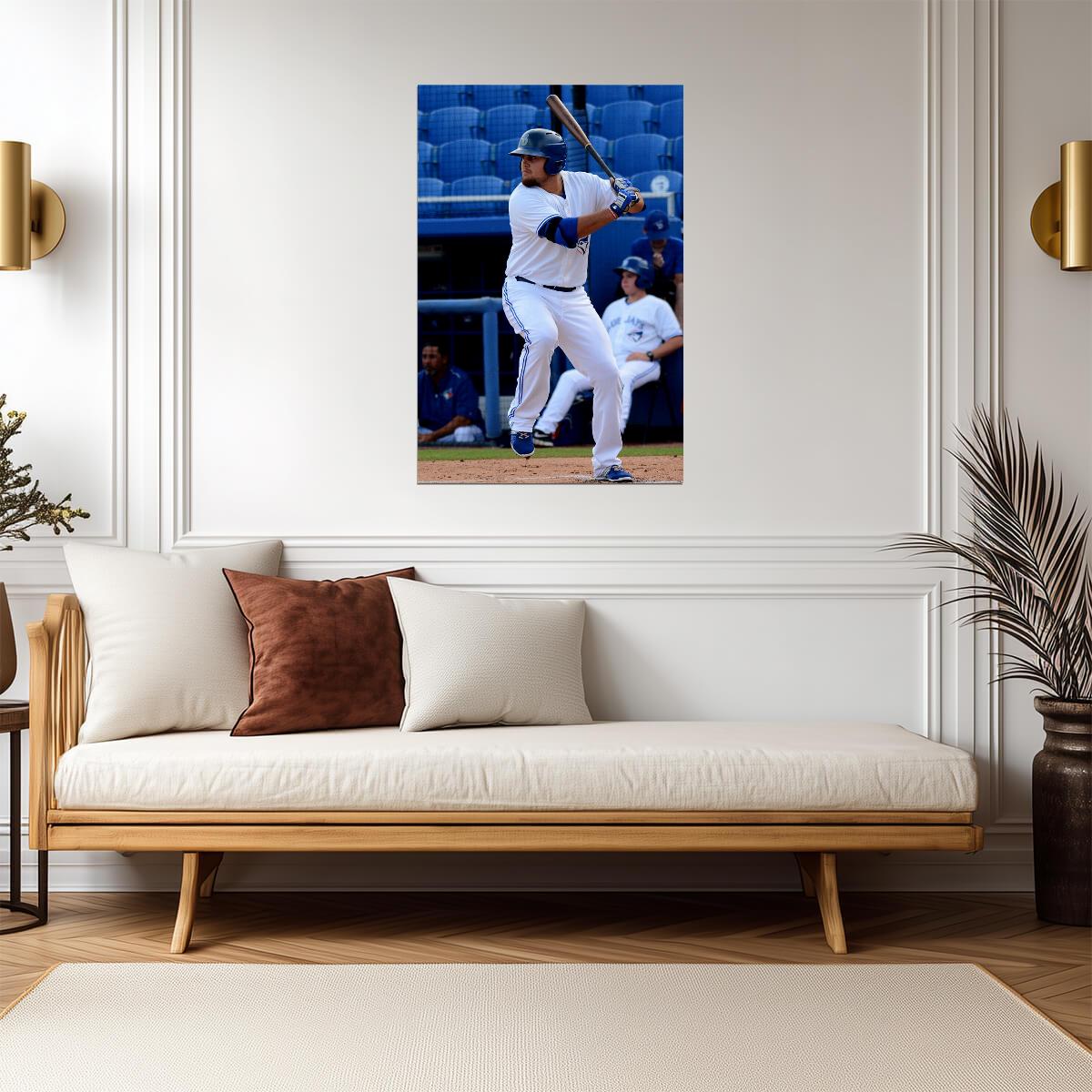 Rowdy Tellez Toronto Blue Jays | At Bat Photo | Baseball Player Poster - Sports Poster
