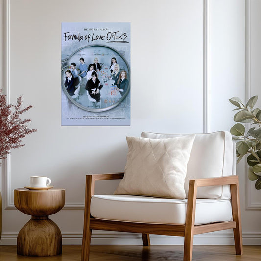 TWICE Formula of Love: O+T=<3 | Album Cover Poster | K-Pop Wall Art