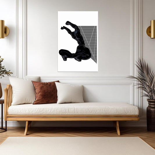 Water From Your Eyes Structure | Album Cover Poster | Indie Rock Wall Art