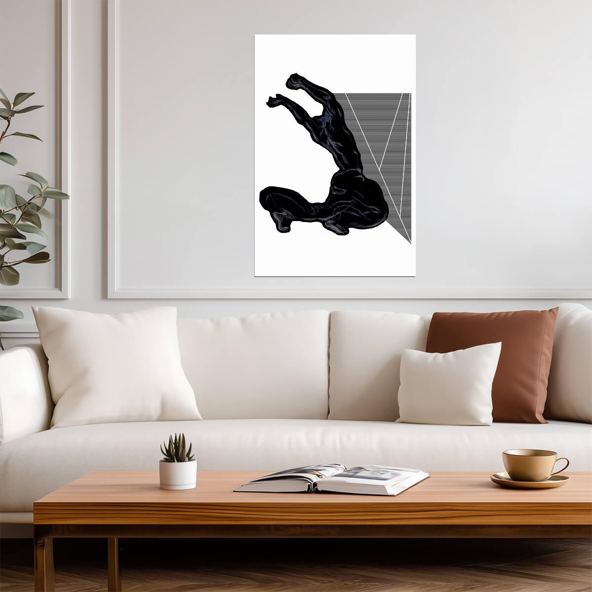 Water From Your Eyes Structure | Album Cover Poster | Indie Rock Wall Art