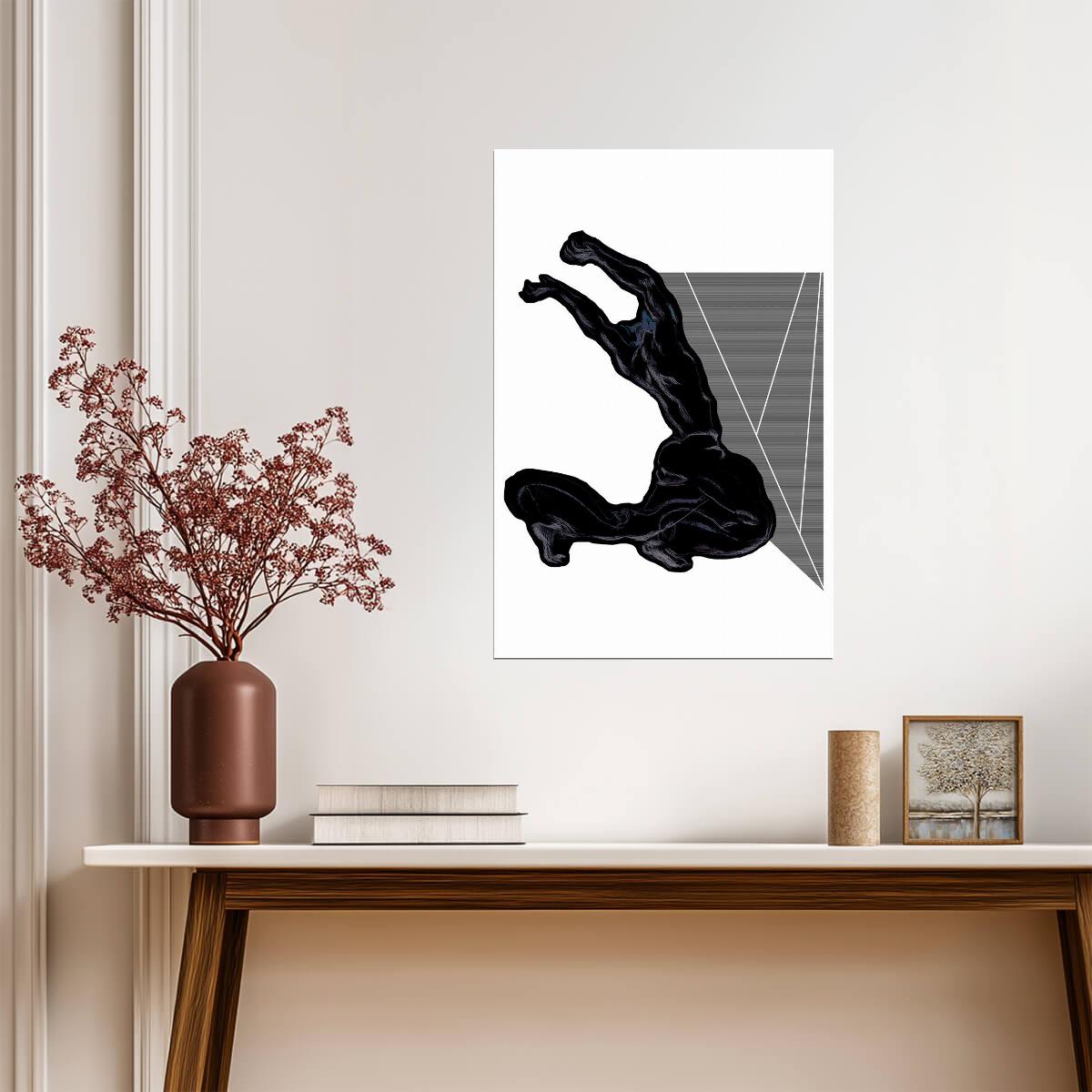 Water From Your Eyes Structure | Album Cover Poster | Indie Rock Wall Art