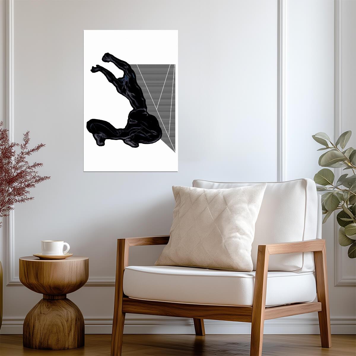 Water From Your Eyes Structure | Album Cover Poster | Indie Rock Wall Art