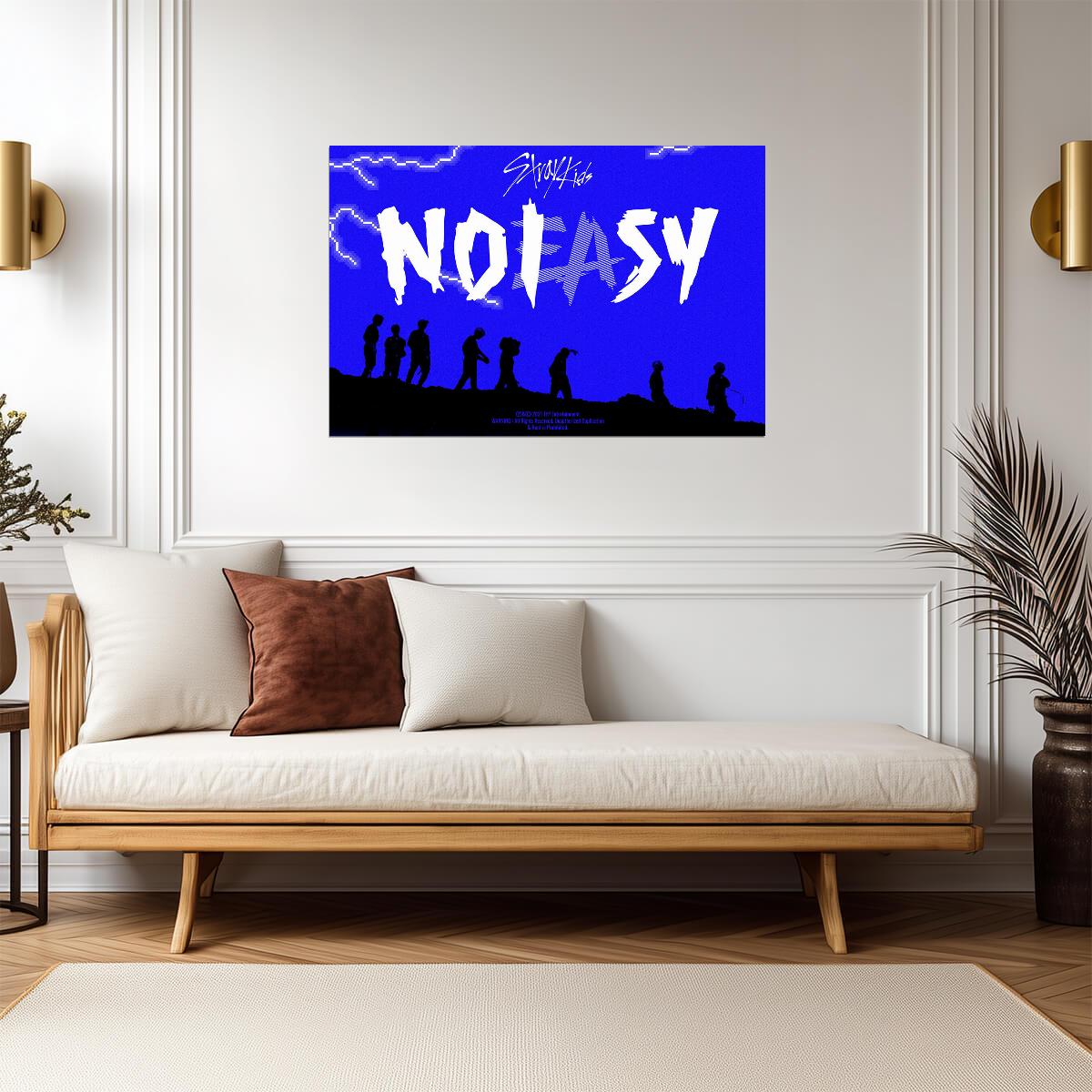 Stray Kids NOEASY | Album Cover Poster | K-Pop Wall Art