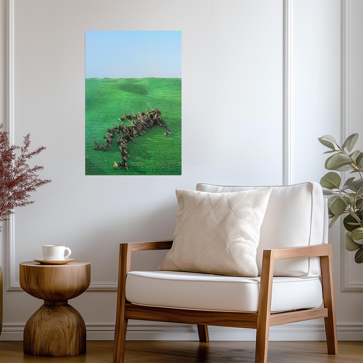 Squid Bright Green Field | Album Cover Poster | Post-Punk Wall Art