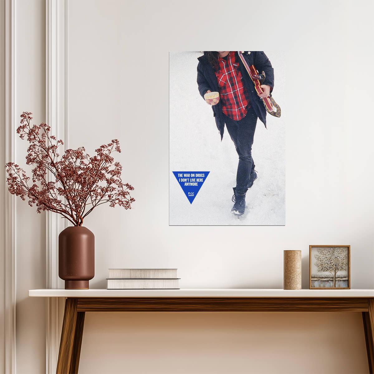 The War on Drugs I Don't Live Here Anymore | Album Cover Poster | Indie Rock Wall Art
