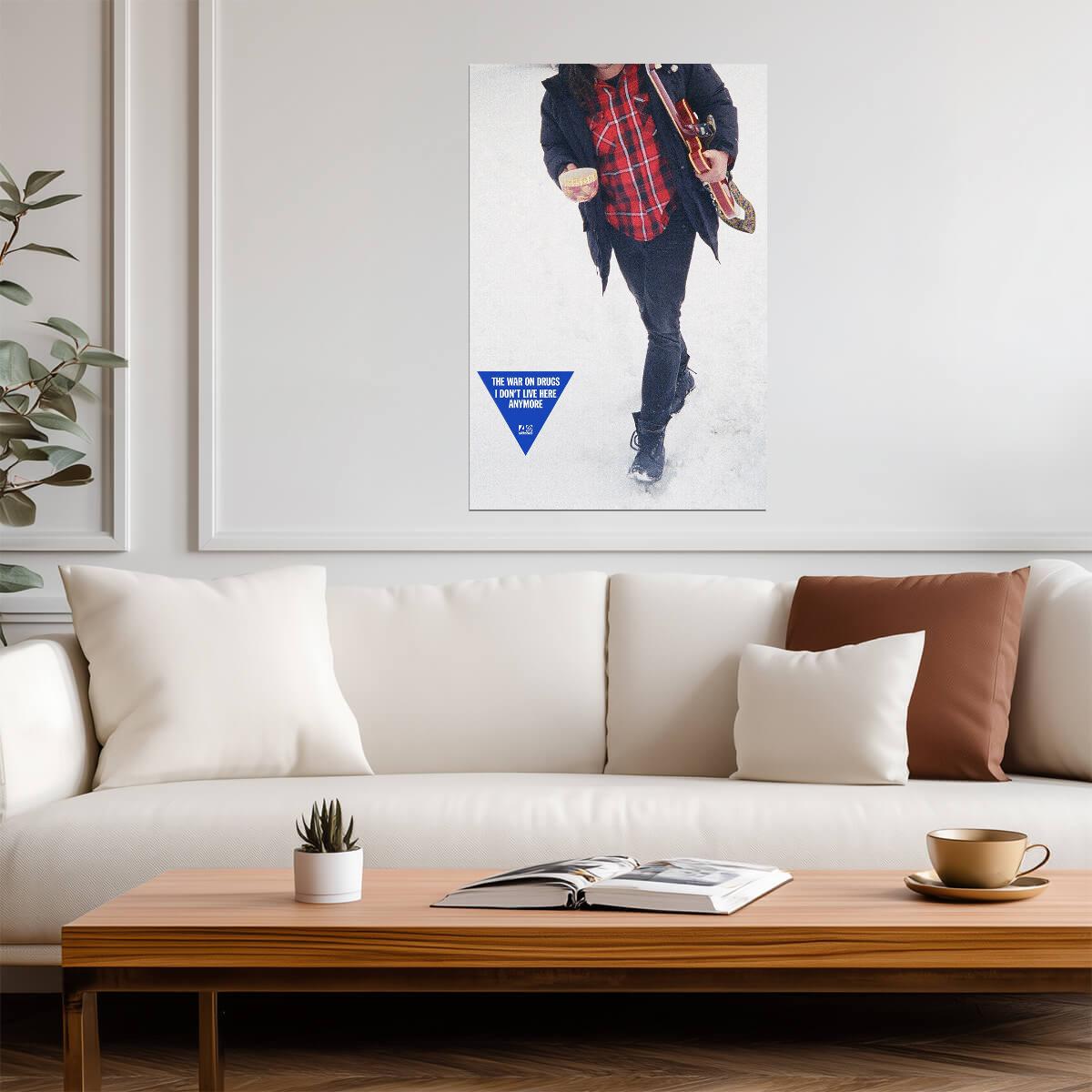 The War on Drugs I Don't Live Here Anymore | Album Cover Poster | Indie Rock Wall Art