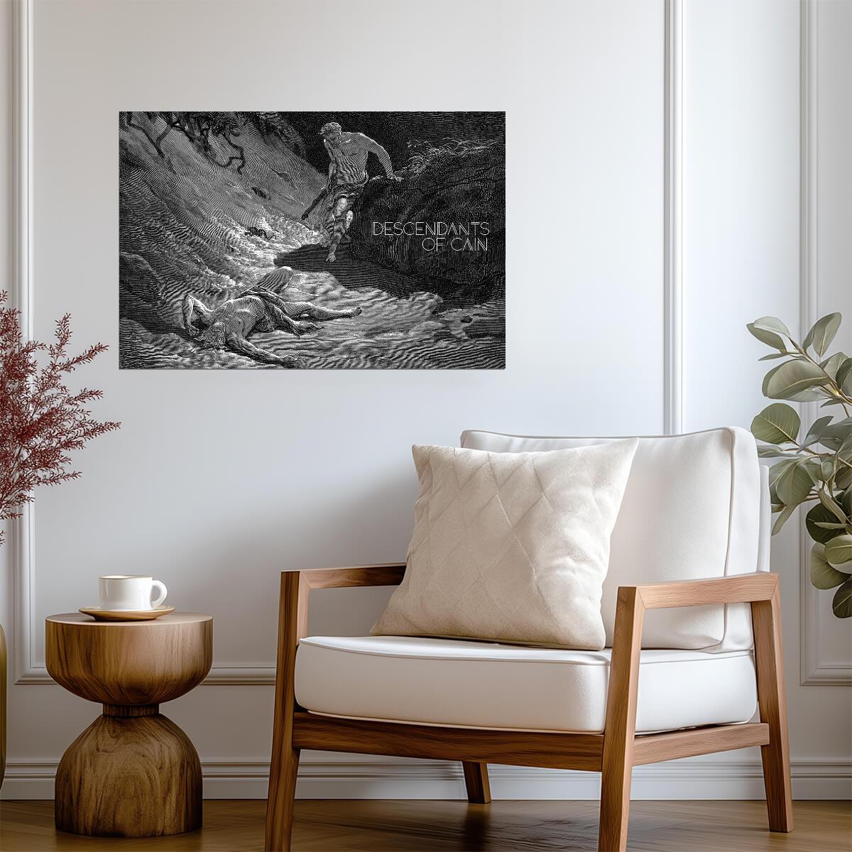 Ka Descendants of Cain | Album Cover Poster | Hip Hop Wall Art