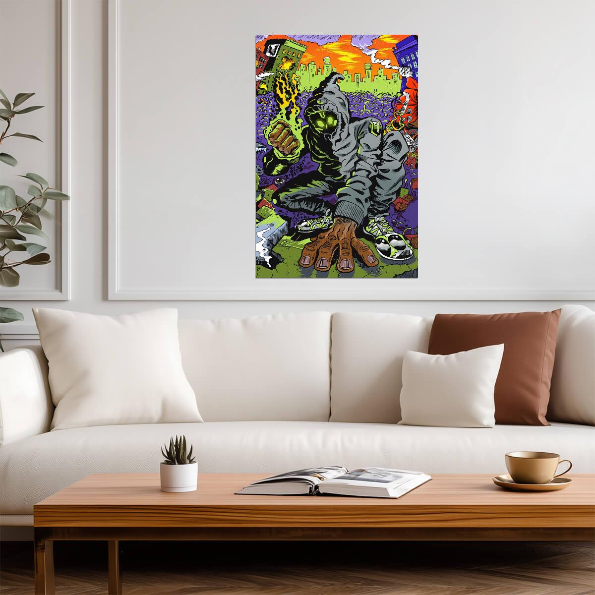 Denzel Curry & Kenny Beats Unlocked | Album Cover Poster | Hip Hop Wall Art
