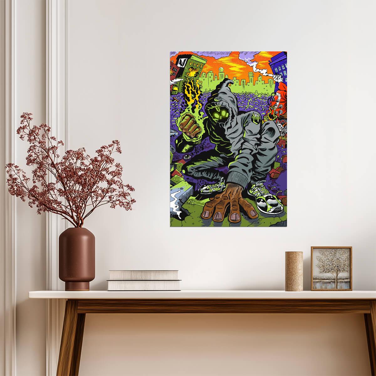 Denzel Curry & Kenny Beats Unlocked | Album Cover Poster | Hip Hop Wall Art