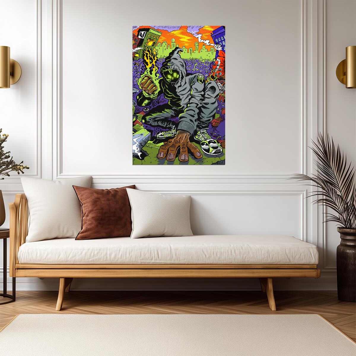 Denzel Curry & Kenny Beats Unlocked | Album Cover Poster | Hip Hop Wall Art