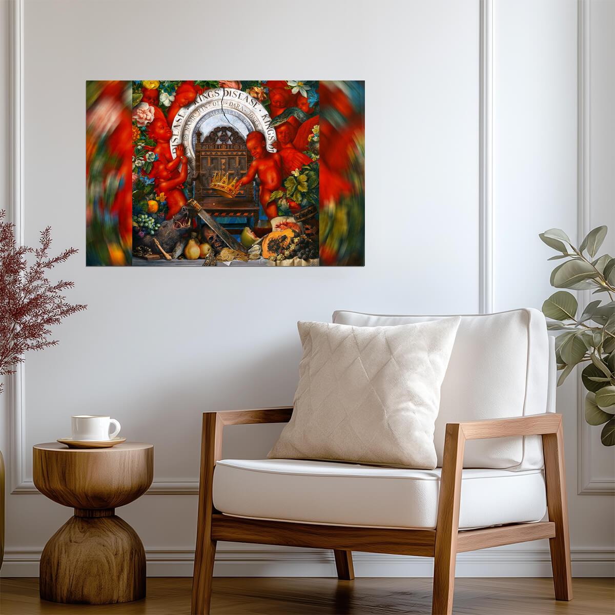 Nas King's Disease | Album Cover Poster | Hip Hop Wall Art