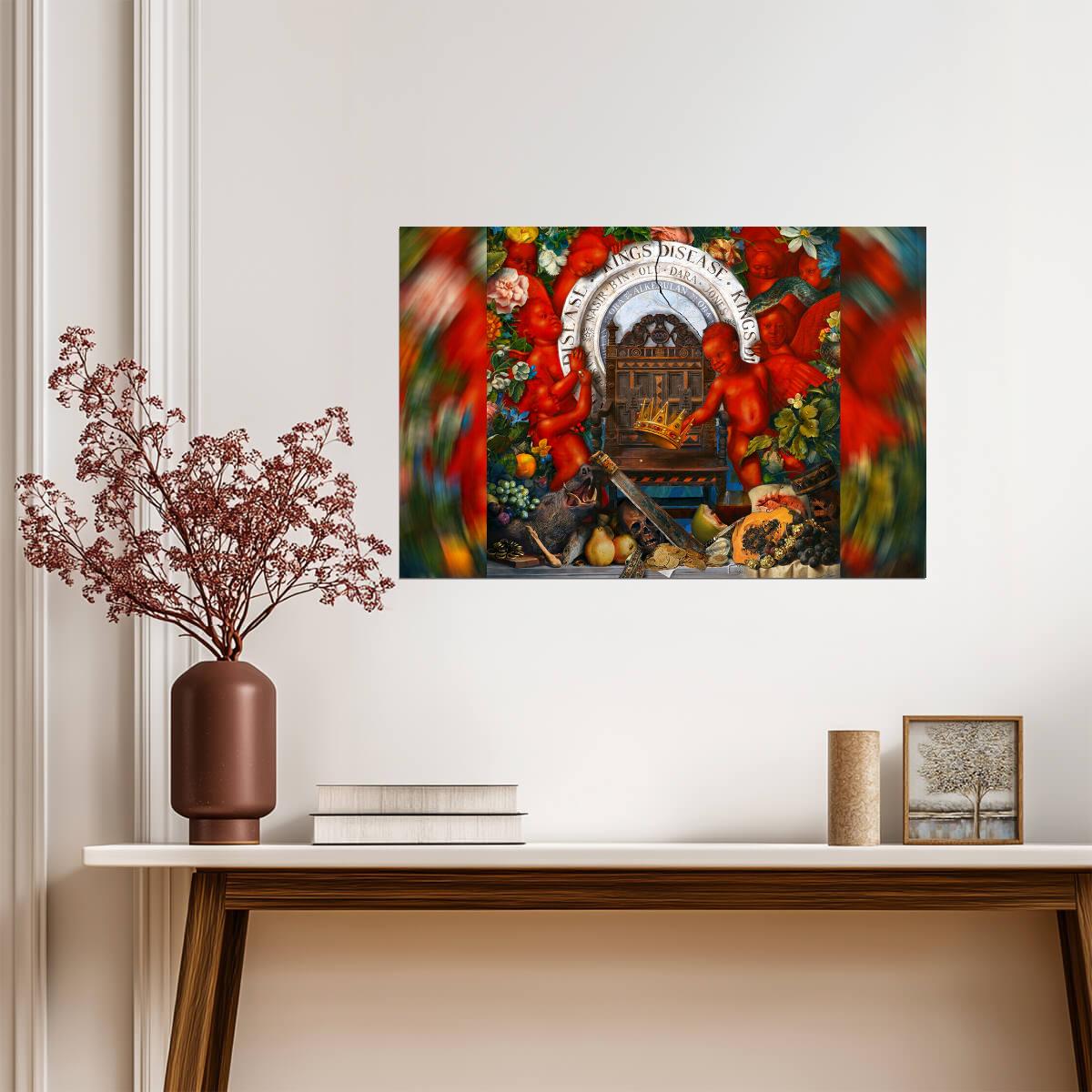 Nas King's Disease | Album Cover Poster | Hip Hop Wall Art