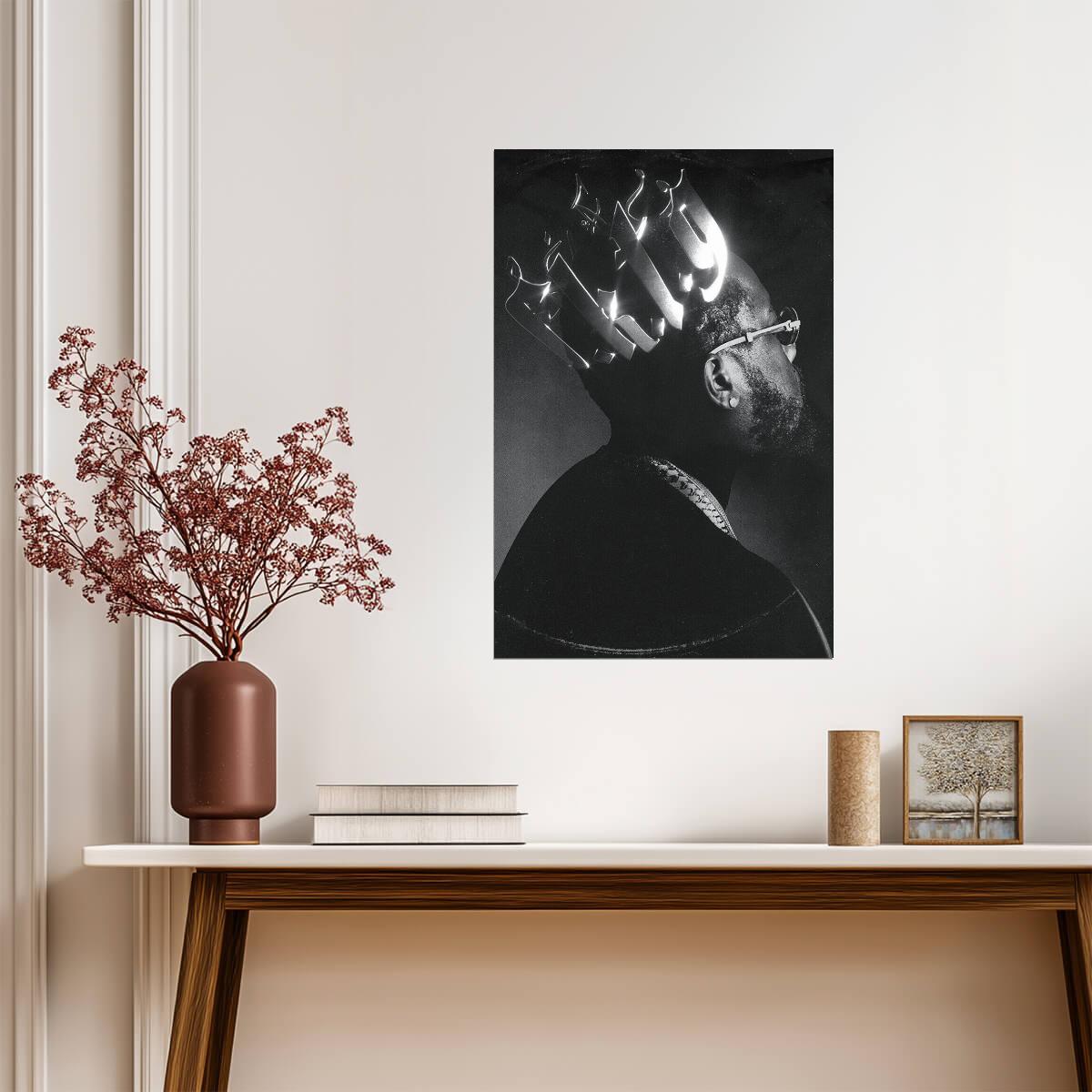 Conway the Machine From King To A GOD | Album Cover Poster | Hip Hop Wall Art