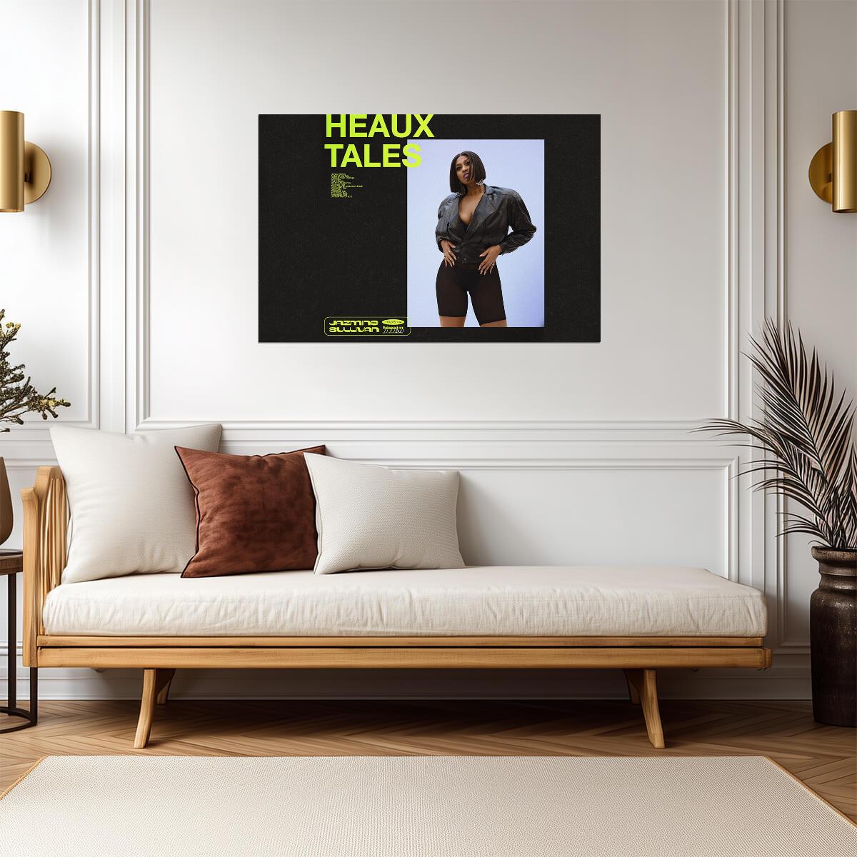 Jazmine Sullivan Heaux Tales | Album Cover Poster | R&B Music Wall Art