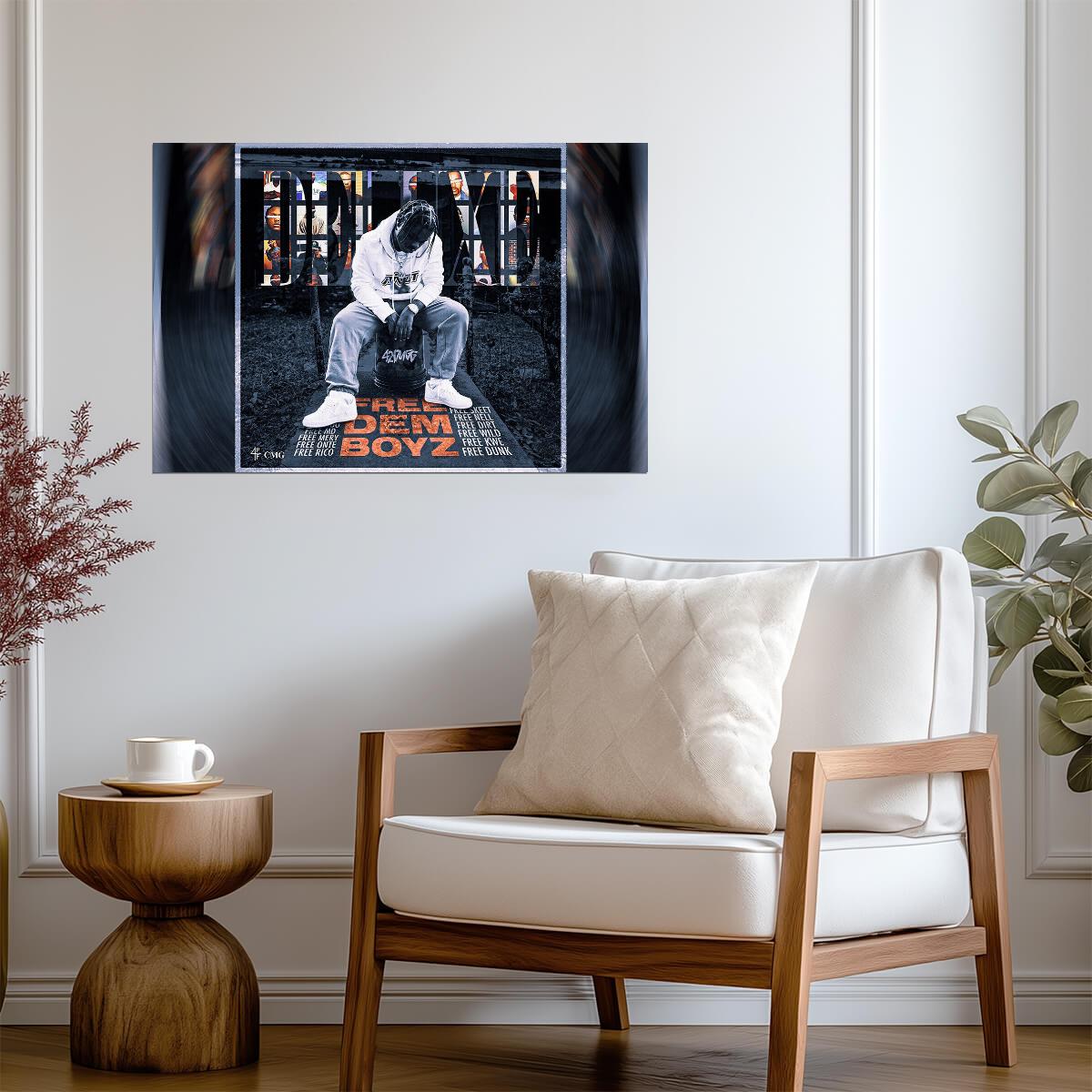42 Dugg Free Dem Boyz | Album Cover Poster | Hip Hop Wall Art