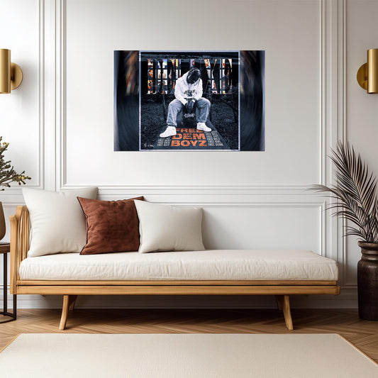 42 Dugg Free Dem Boyz | Album Cover Poster | Hip Hop Wall Art