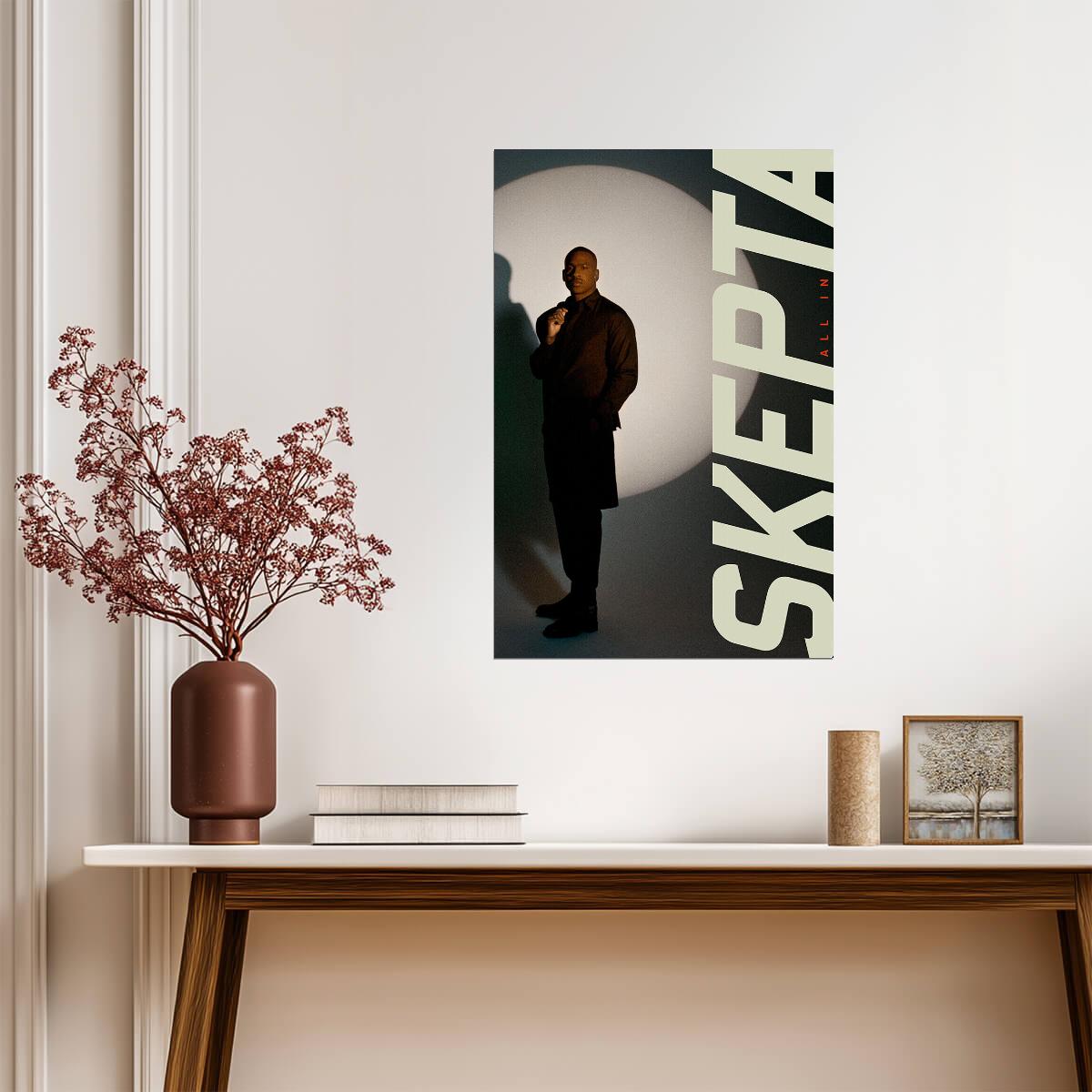 Skepta All In EP | Album Cover Poster | UK Hip Hop Wall Art