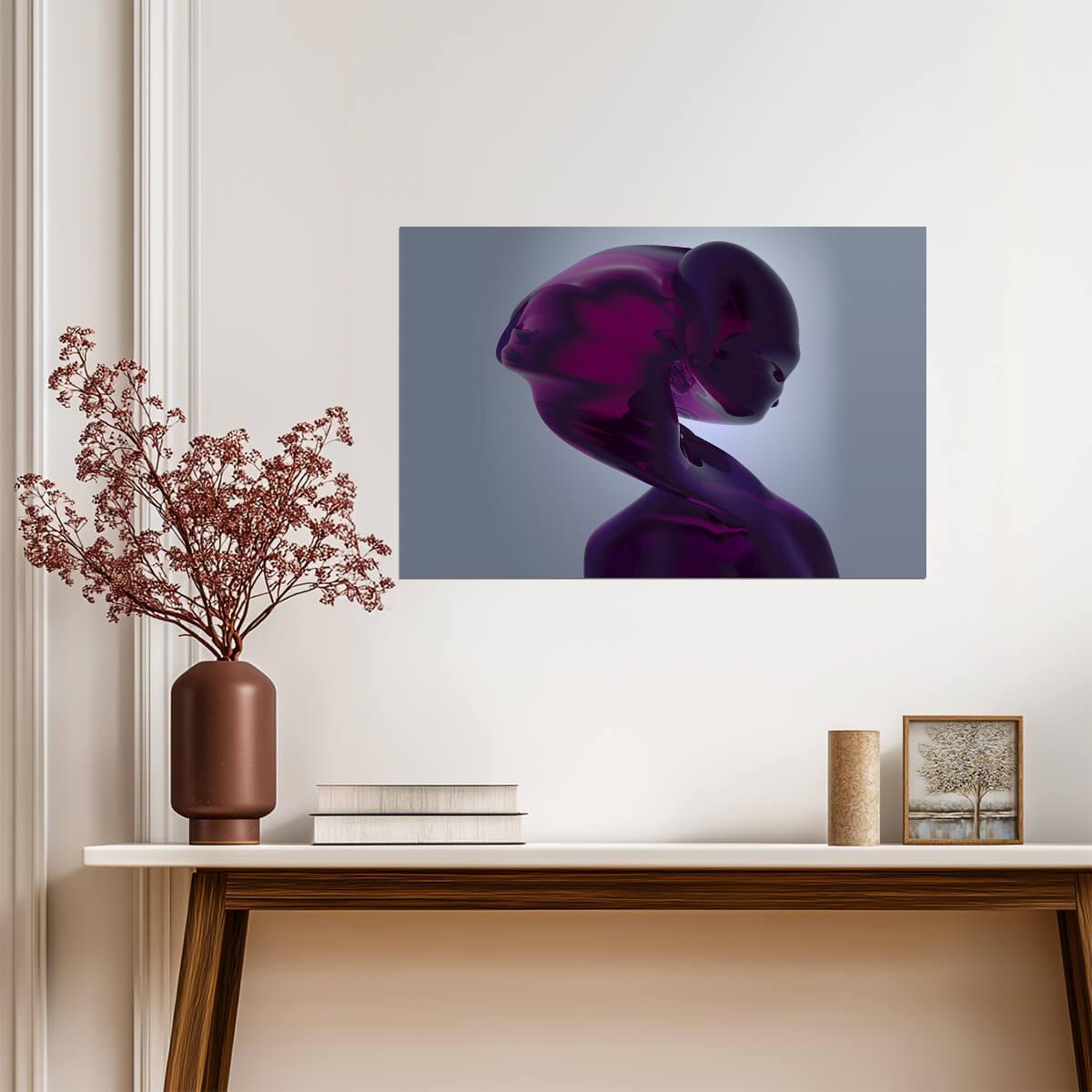 Loraine James Reflection | Album Cover Poster | Electronic Music Wall Art
