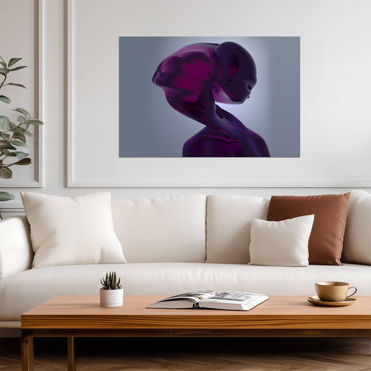 Loraine James Reflection | Album Cover Poster | Electronic Music Wall Art