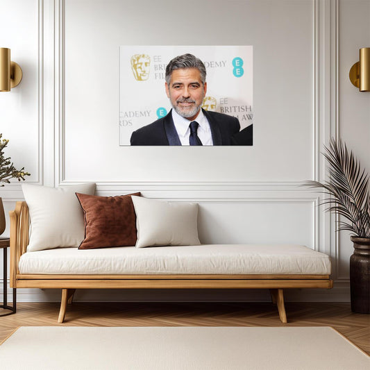 George Clooney | Famous Actor | Movie Star Poster - Celebrities Poster