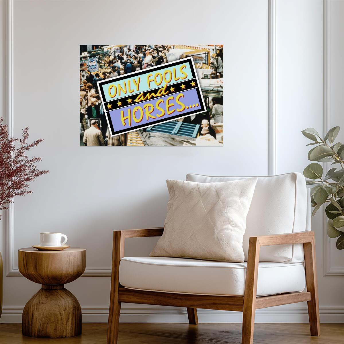 Only Fools and Horses Logo | Classic British TV Show Poster | Comedy Series Art - Movies & TV Poster