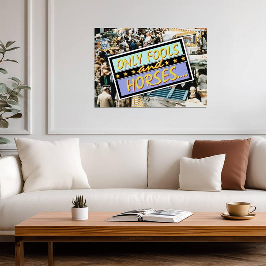 Only Fools and Horses Logo | Classic British TV Show Poster | Comedy Series Art - Movies & TV Poster