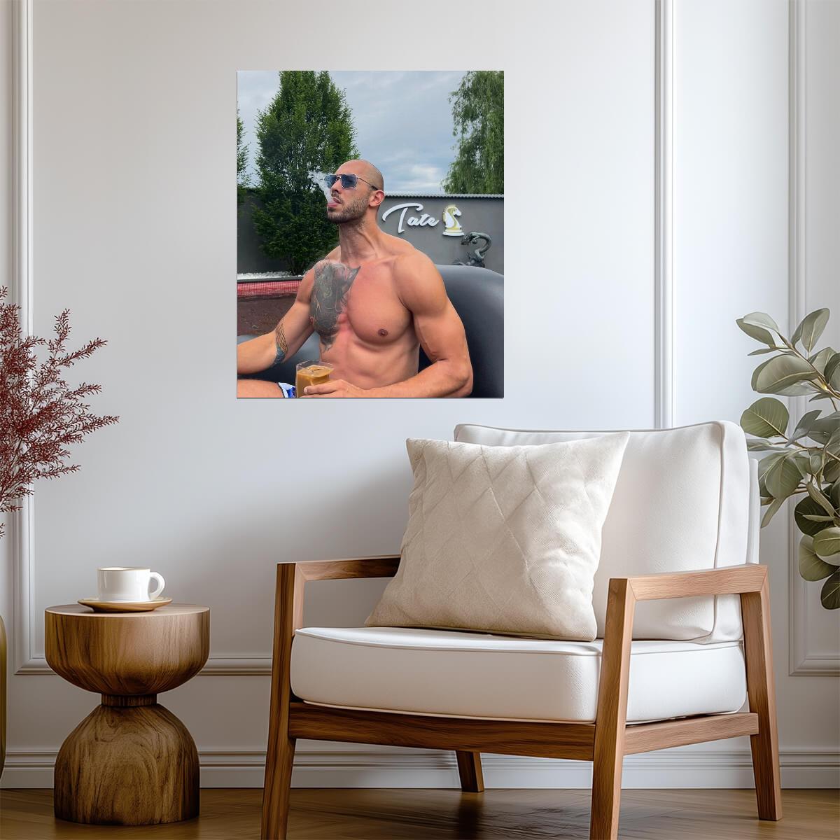 Andrew Tate | Modern Celebrity Poster | Internet Personality Wall Art - Celebrities Poster