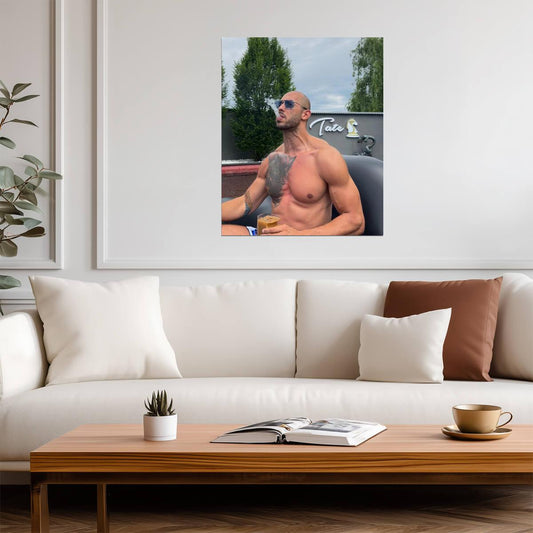 Andrew Tate | Modern Celebrity Poster | Internet Personality Wall Art - Celebrities Poster