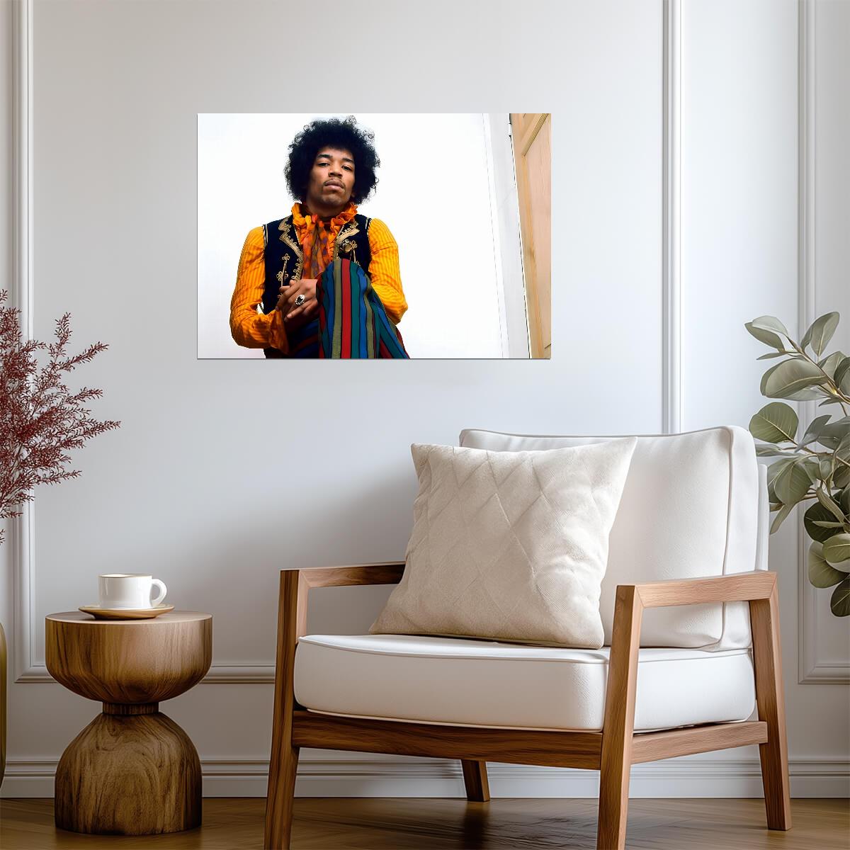Jimi Hendrix Poster | Vintage Rock Art - Music Poster