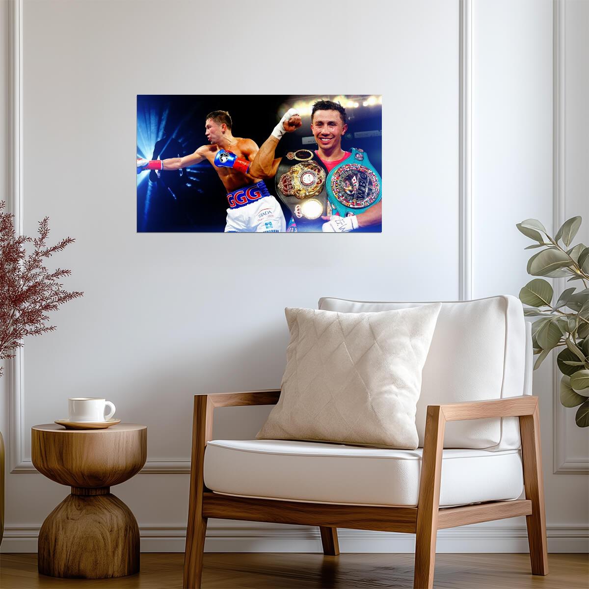 Gennady Golovkin GGG World Champion | Boxing Poster | Sports Legend Art - Sports Poster