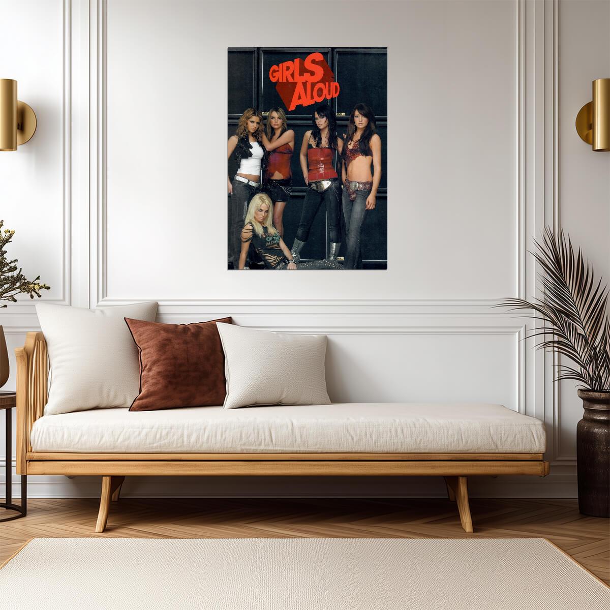 Girls Aloud | 2000s Pop Icons | Vintage Poster - Music Poster