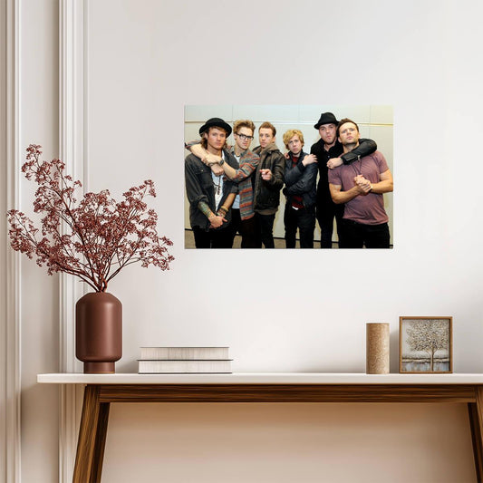 McBusted Poster | Pop Rock Band Wall Art - Music Poster