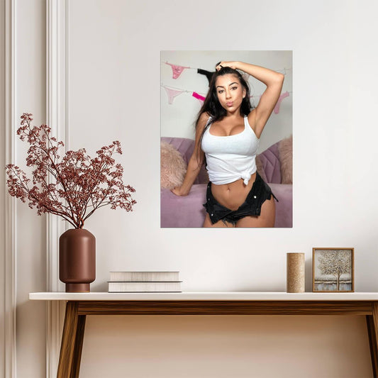 Lena The Plug Poster | Sexy Model Wall Art - Celebrities Poster