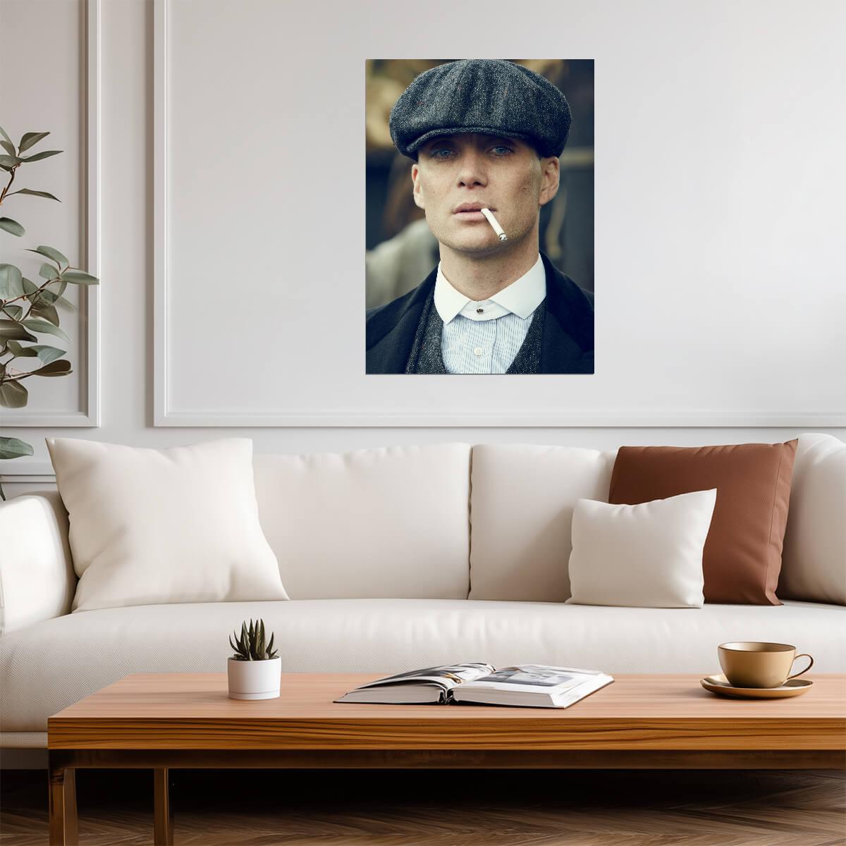 Peaky Blinders Cillian Murphy as Thomas Shelby | TV Show Poster | British Crime Drama Art - Movies & TV Poster