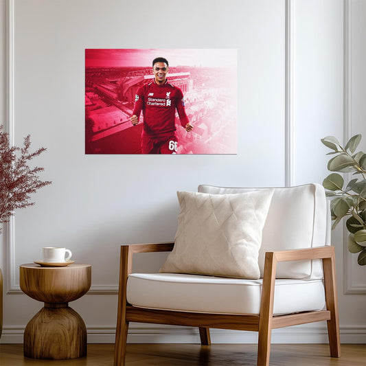 Trent Alexander Arnold Liverpool FC | Soccer Poster | Anfield Stadium Print - Sports Poster